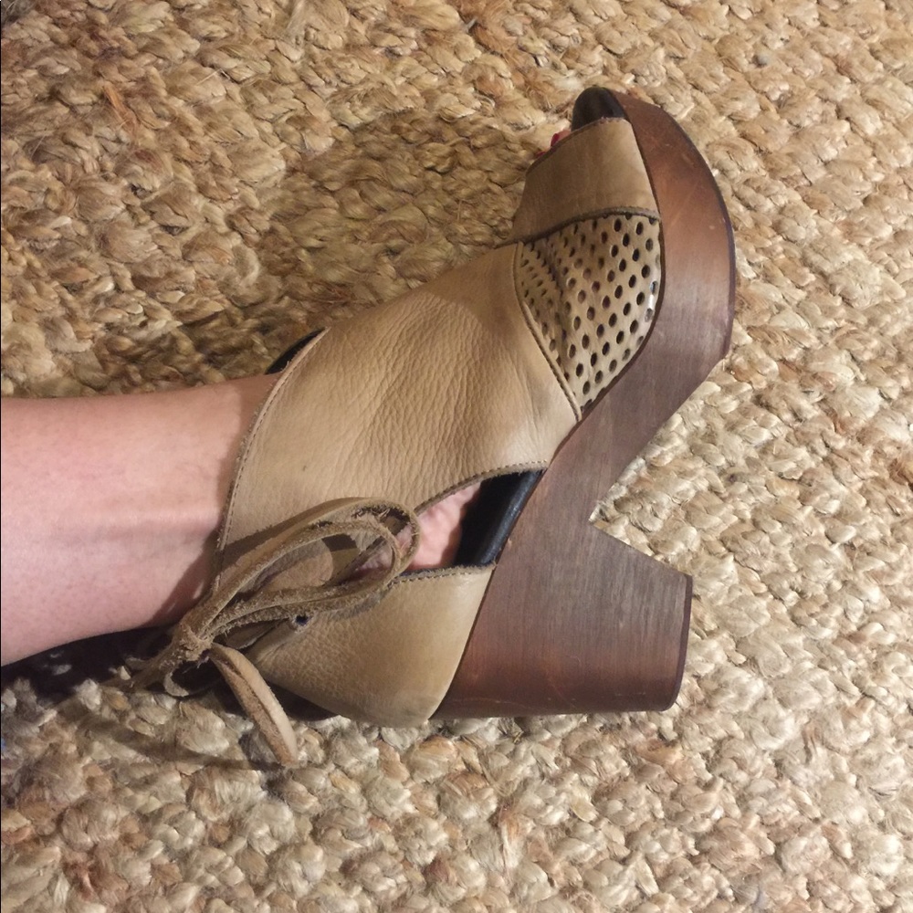 Free People Open-toe Bootie size 8